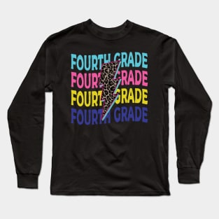 Fourth Grade Lightning bolt Long Sleeve T-Shirt